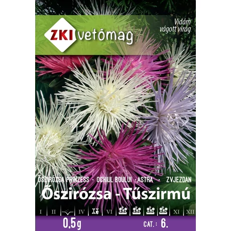 Z Virágmag Őszirózsa Tűszirmú színkeverék 0,5g