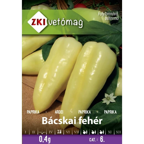 Z Paprika Bácskai fehér 0,4g