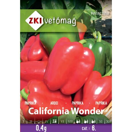 Z Paprika California Wonder 0,4g
