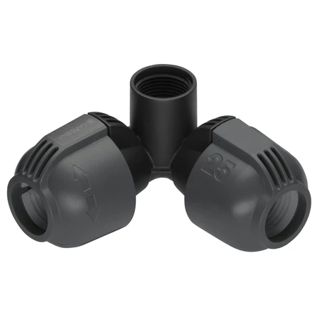 G02764-20 Sarokelem 25 mm x 3/4" belső menettel
