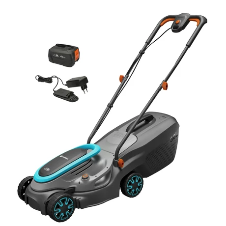 G14632-20 PowerMax 32/18V P4A Akkumulátoros fűnyíró akkumulátorral