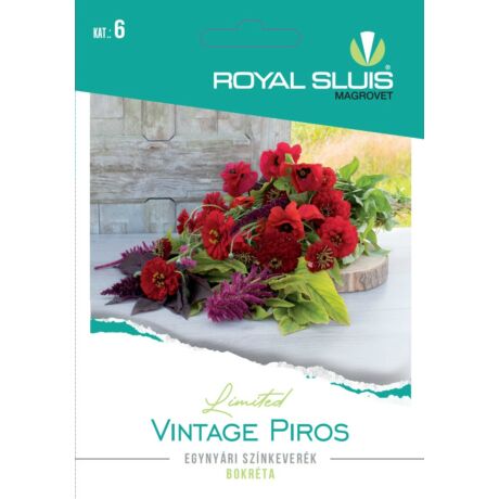 R Virág Vintage Piros 0,75g