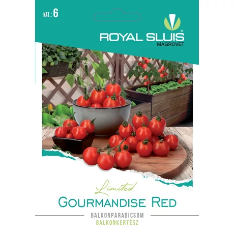 R Paradicsom balkon Gourmandise Red 10szem