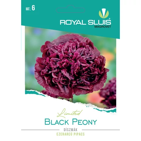 R Virág Pipacs Black Peony 0,08g