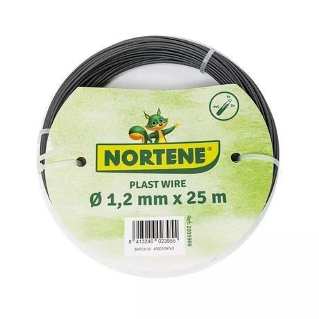 2019969 PLAST WIRE műanyag bevonatos galvanizált dróthuzal   antracit 1,2 mm x 2