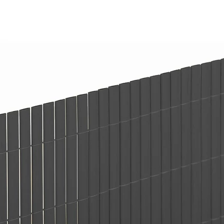 2021414 LITECANE ovális profilú műanyag nád, PVC szürke 1 x 3 m