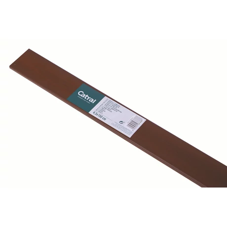 2021995 LITECANE PROFIL U"U" alakú lezáró profil LITECANE kerítéshez   barna 4 c