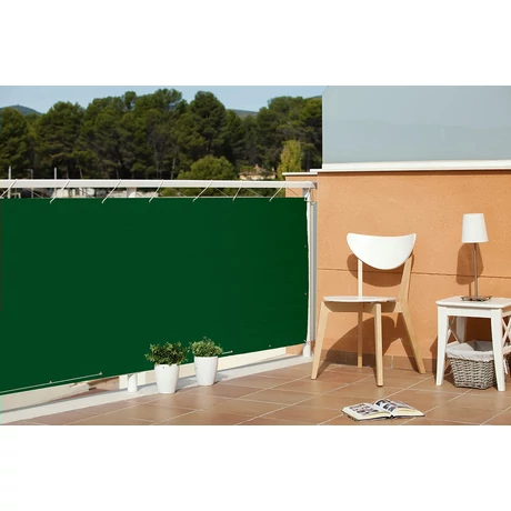 2021544 BALCONY CITY dekoratív, szőtt árnyékoló fűzőlyukakkal  580 g/m2 12 m-es 