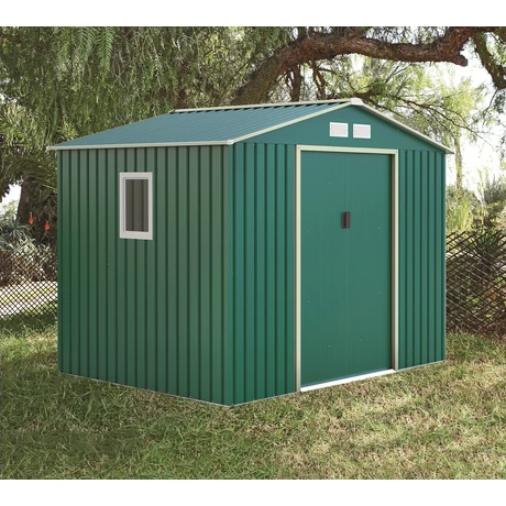 2021585 METALSHED MALLORCA kerti fém tároló ház   Belső mérete: 2,67 x 1,73 x 1,