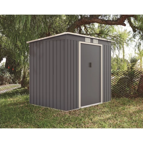 2021576 METALSHED CRETA kerti fém tároló ház   Belső mérete: 2,03 x 1,51 x 1,18 