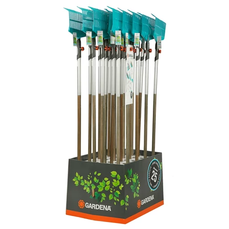 G03020-90 combisystem lombseprű + fanyél FSC® 100% displayben