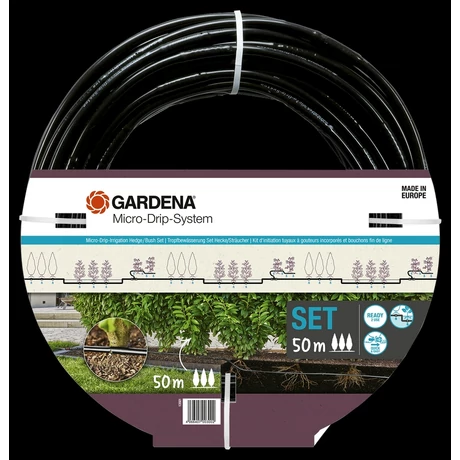 G13501-20 MD csepegtető cső készlet növénysorokhoz, süllyeszthető 13mm/50m