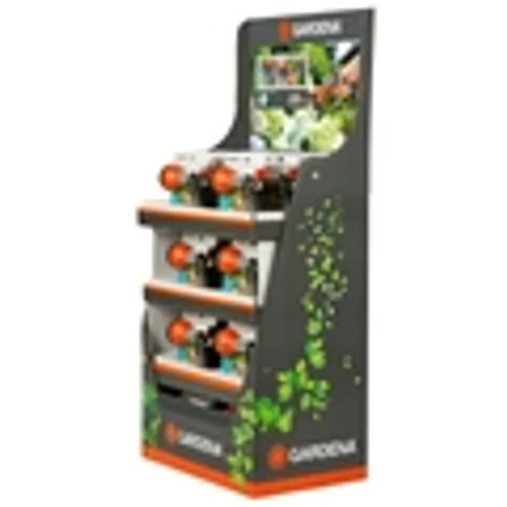 G18313-95 Classic többfunkciós öntözőfej displayben