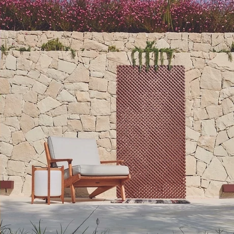 2021926 DECORY LOP könnyű, dekorációs panel   terrakotta 0,6 x 1,2m