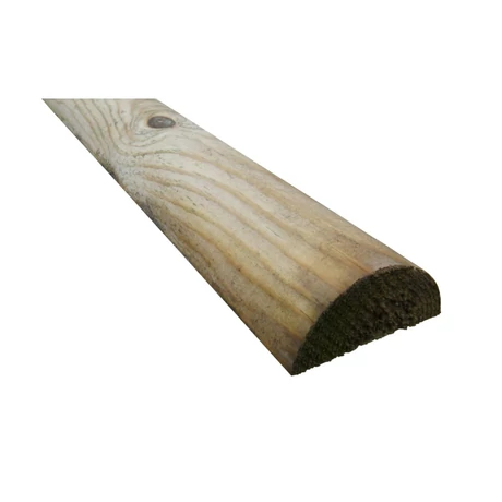 2022824 MAGUS felezett fa cölöp  természetes 7 x 3,5 x 250 cm