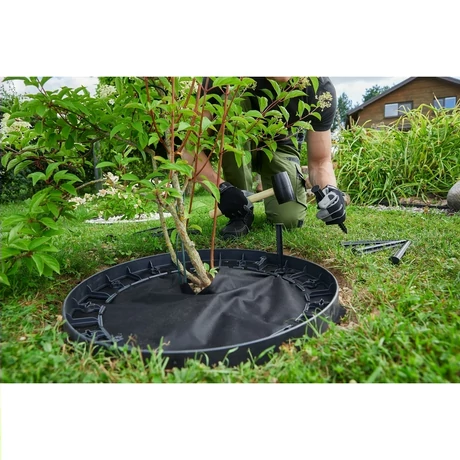 2019985 BORDER FLEXI 58 műanyag ágyás-, és gyepszegély  18 db szegély / köteg (A