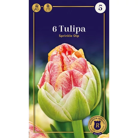 Vh16530 Tulipán Supreme Double Late Sprinkle Dip 6db/csom