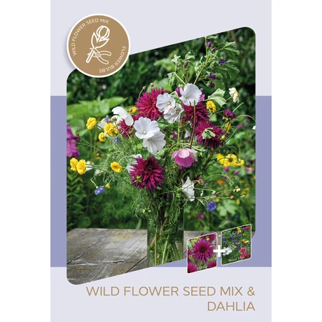 Vh09603 Vadvirág magkeverék + Dahlia Purple Gem 1db/cs