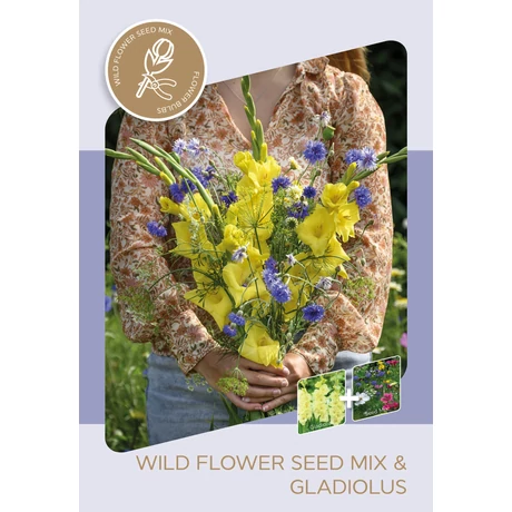 Vh09608 Vadvirág magkeverék + Gladiolus Nova Lux 10db/cs