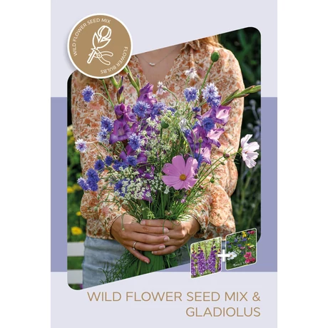 Vh09611 Vadvirág magkeverék + Gladiolus Purple Party 10db/cs