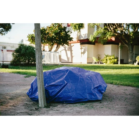 2021308 PROTEX erősített, vízhatlan takaróponyva  90 g/m2 kék 3 x 4 m