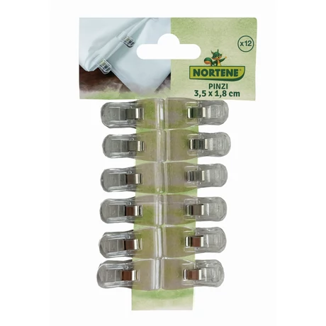 2023389 PINZI rögzítő csipesz téli növénytakarókhoz  12 darab / csomag színtelen