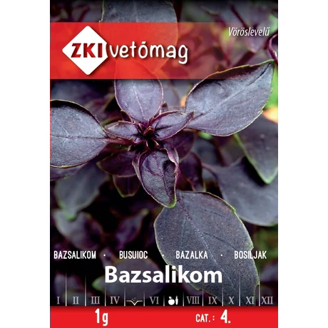 Z Fűszernövény Bazsalikom Vörös 1g