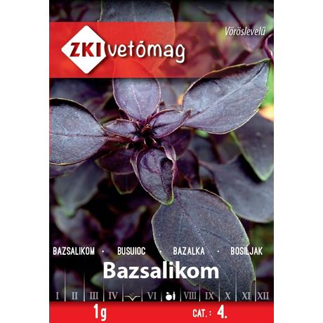 Z Fűszernövény Bazsalikom Vörös 1g