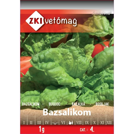 Z Fűszernövény Bazsalikom Salátalevelű 1g
